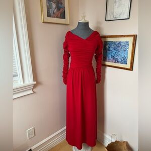 Altuzarra Red charlotte gown size 34